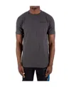 Off-white Diag-stripe Cotton T-shirt In Black
