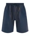 Off-white Diag Tab Vintage Skate Sweatshorts In Blue