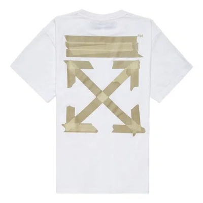 Off-white Diagonal Arrows Tape Short Sleeve