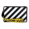 Off-white Off White Diagonal Bag In Black & White In Black