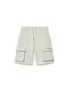 Off-white Diagonal Bookish Sweat Shorts In Grey