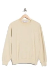 Off-white Diagonal Crewneck Sweatshirt In Nude