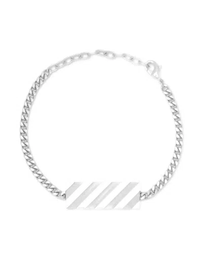 OFF-WHITE DIAGONAL ENGRAVED BRACELET