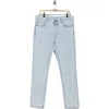 Off-white Diagonal Pocket Skinny Jeans In Blue