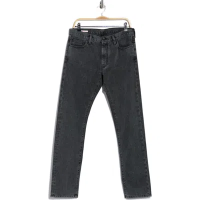 Off-white Diagonal Pocket Slim Fit Jeans In Black