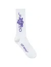 Off-white Diagonal Vulcanized Mid Socks In White