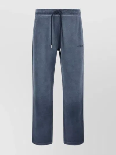 OFF-WHITE DIAGONAL SKATE STYLE TROUSERS