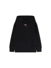 Off-white Diagonal Splat Logo Hoodie In Black