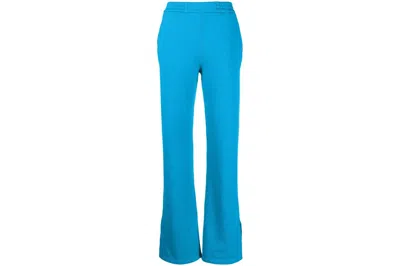 Pre-owned Off-white Diagonal-stripe Track Pants Blue