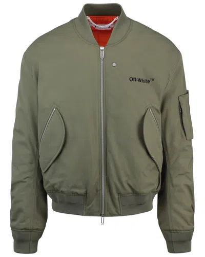 OFF-WHITE OFF-WHITE™ DIAGONAL TAB BOMBER JACKET