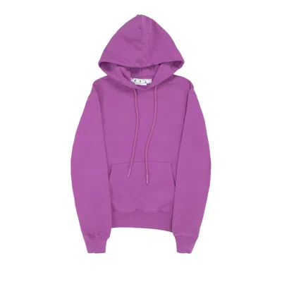 Pre-owned Off-white Diagonal Tab Slim Hoodie 'orchid' In Purple