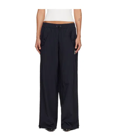 Off-white Double Arrow Active Tack Pants In Black