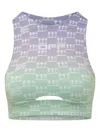 Off-white Double Arrows Sports Bra In Multicolor