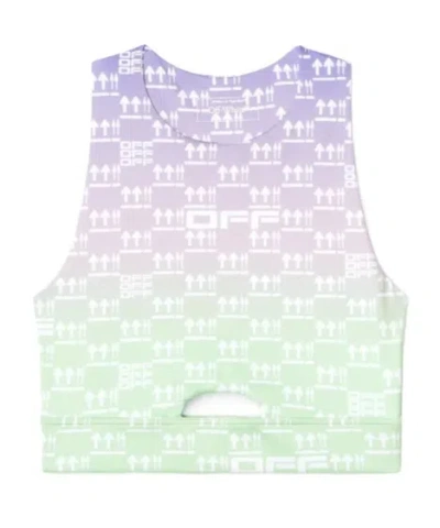 OFF-WHITE OFF-WHITE DOUBLE ARROW CUT-OUT BRA
