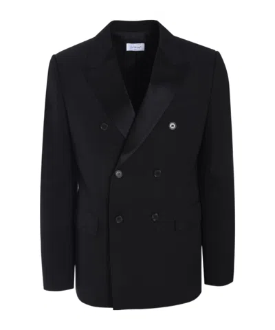 OFF-WHITE DOUBLE-BREASTED BLAZER