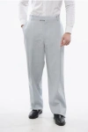 Off-white Double Pleated Wool Pants