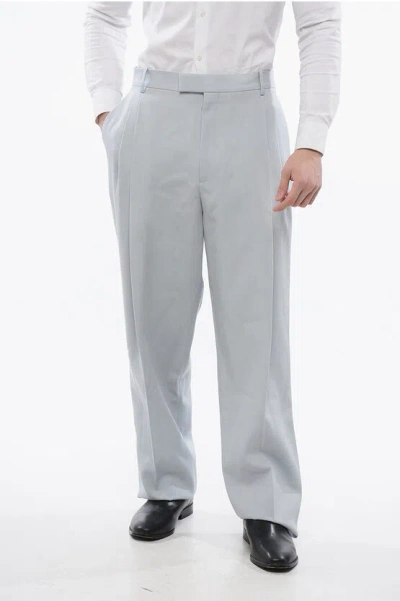 Off-white Double Pleated Wool Pants