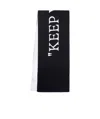 Off-white Double-sided Scarf In Black