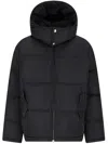 Off-white Diagonal Arrow Down Jacket In Black