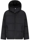 Off-white Diagonal Arrow Down Jacket In Black