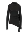 Off-white Women's Mini Dress | Size 42 | Owdb486 In Black