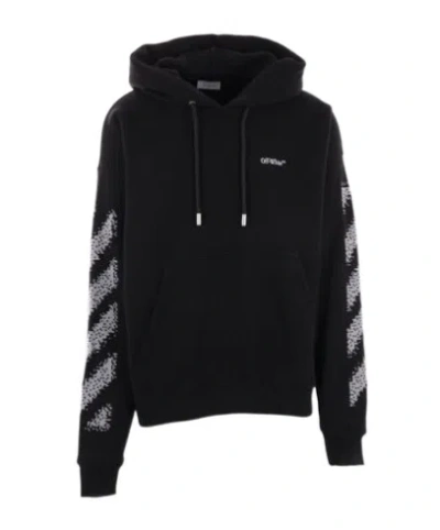OFF-WHITE OFF-WHITE DRAWSTRING LONG-SLEEVED HOODIE