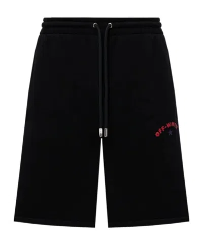 Off-white Drawstring Shorts In Black