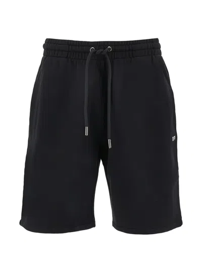 Off-white Drawstring Shorts In Black