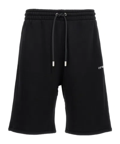 OFF-WHITE OFF-WHITE WINDY ARROW SKATE BERMUDA SHORTS