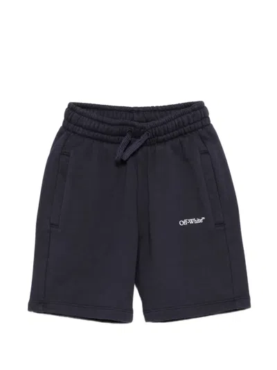 Off-white Kids' Drawstring Shorts In Blue