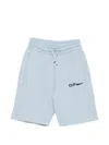 Off-white Drawstring Shorts In Blue