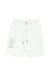 Off-white Drawstring Shorts In White