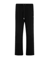 Off-white Diag-stripe Embroidered Track Pants In Black