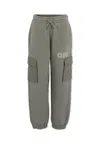 Off-white Drawstring Sweatpants In Gray