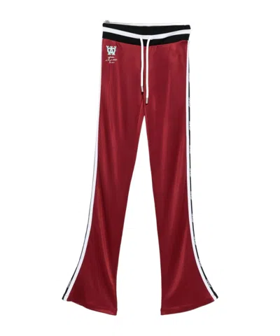 Off-white Drawstring Sweatpants In Red