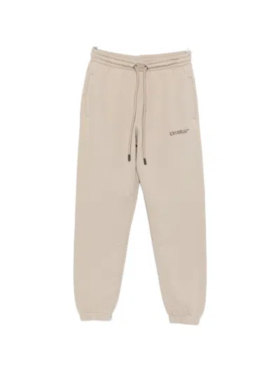 Off-white Drawstring Track Pants In Neutral