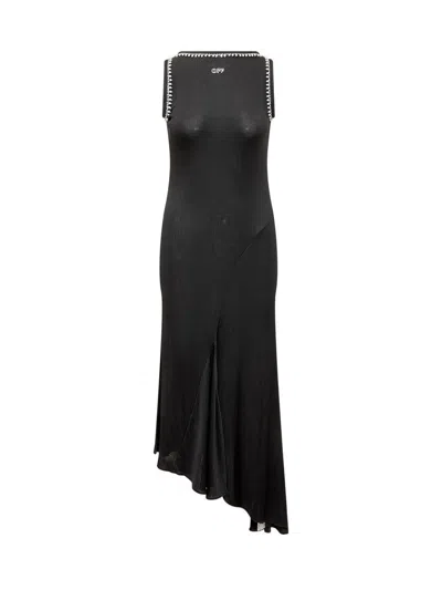 Off-white Dress In Black