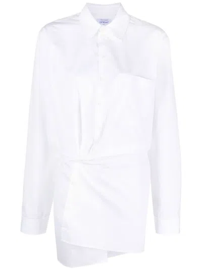 Off-white Off White Dress In Whitewhite