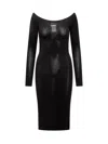 Off-white Dress With Logo