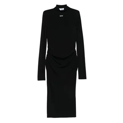 OFF-WHITE DRESSES BLACK