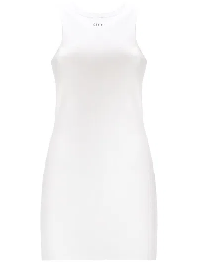 Off-white Off White Dresses In Coconut