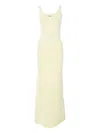 Off-white Off White Dresses In Lime Cream