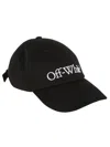 Off-white Bookish Embroidered Logo Cotton Drill Baseball Cap