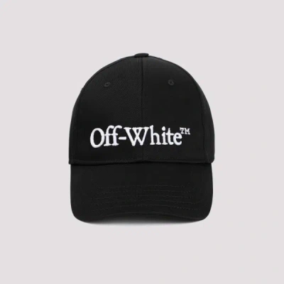 Off-white Off White Drill Logo Bksh Baseball Cap M In Black White