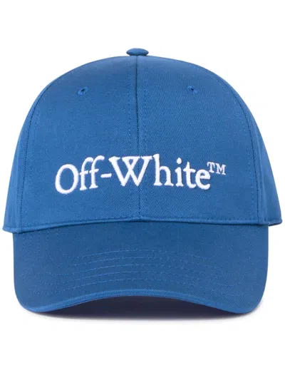 Off-white Drill Logo-embroidered Baseball Cap In Blue