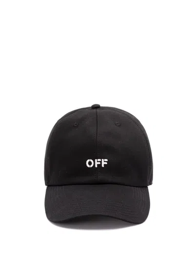 Off-white Drill Off Stamp Baseball Cap