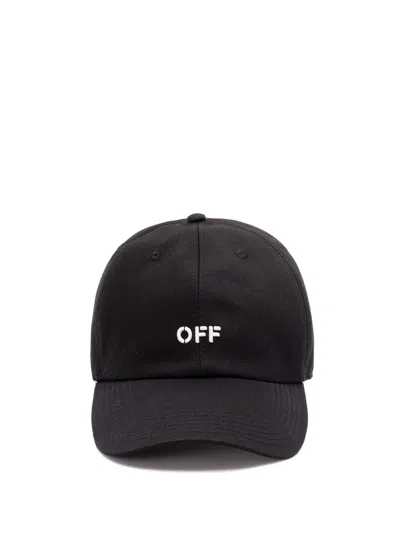 OFF-WHITE `DRILL OFF STAMP` BASEBALL CAP