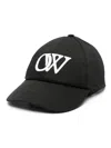 Off-white Eyelet Vents Six-panel Construction Cap In Multicolor