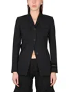 Off-white Off White Wool Single Breasted Jacket