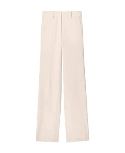 Off-white Dry Wo Wide-leg Trousers In White